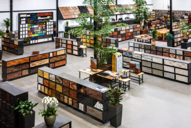foto van de showroom GDS Keramiek Delft